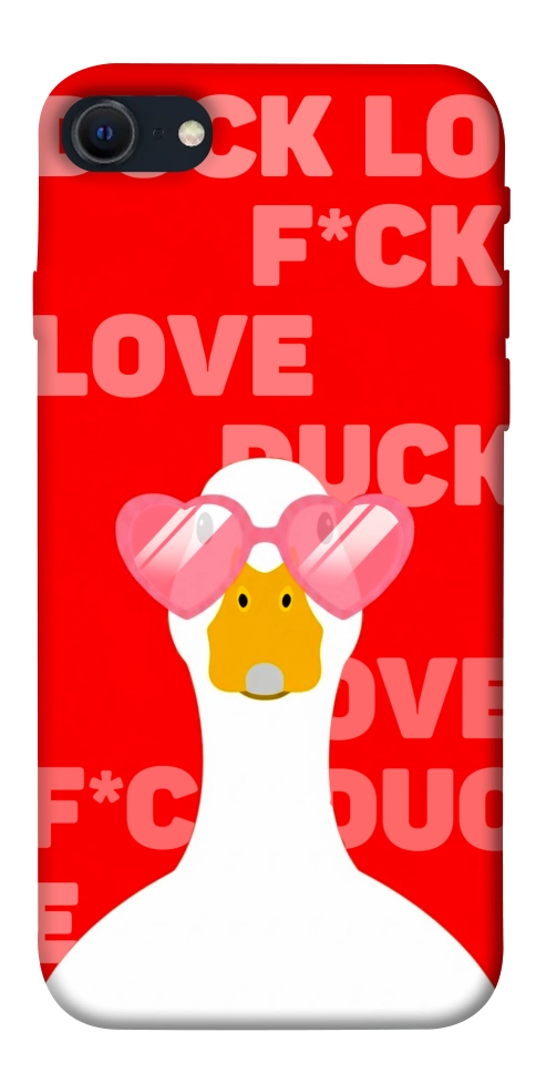 Чехол Lovely duck для iPhone SE (2022)
