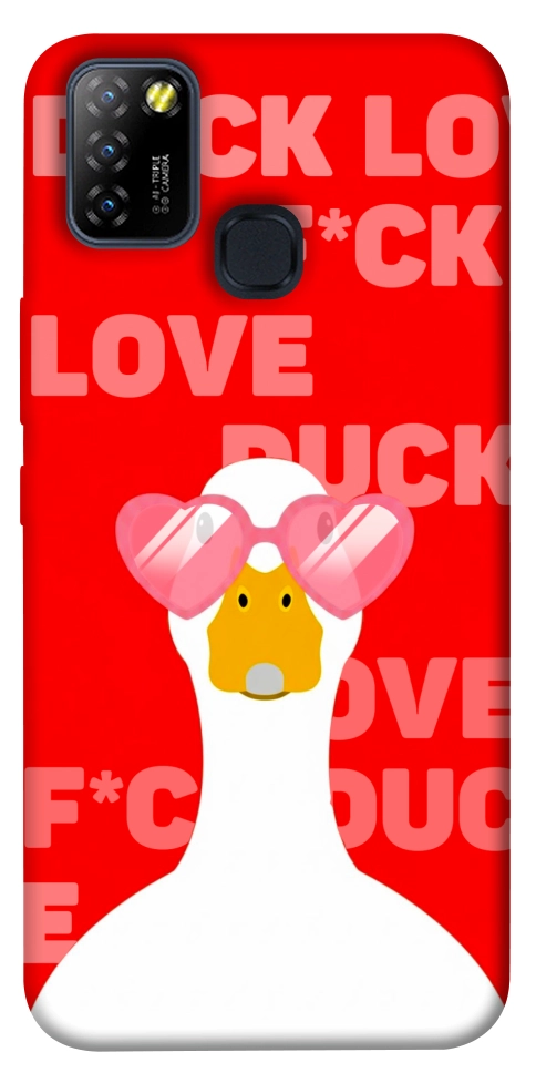 Чехол Lovely duck для Infinix Hot 10 Lite