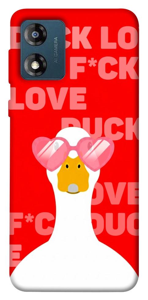 Чехол Lovely duck для Motorola Moto E13