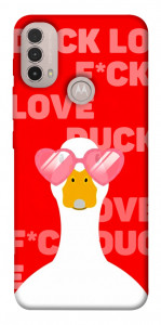 Чохол Lovely duck для Motorola Moto E40