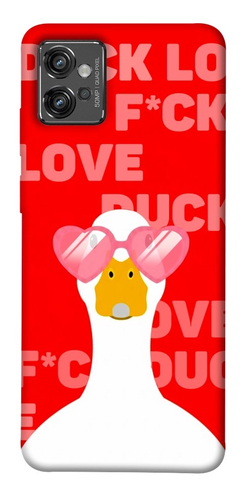 Чехол Lovely duck для Motorola Moto G32