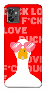 Чохол Lovely duck для Motorola Moto G32