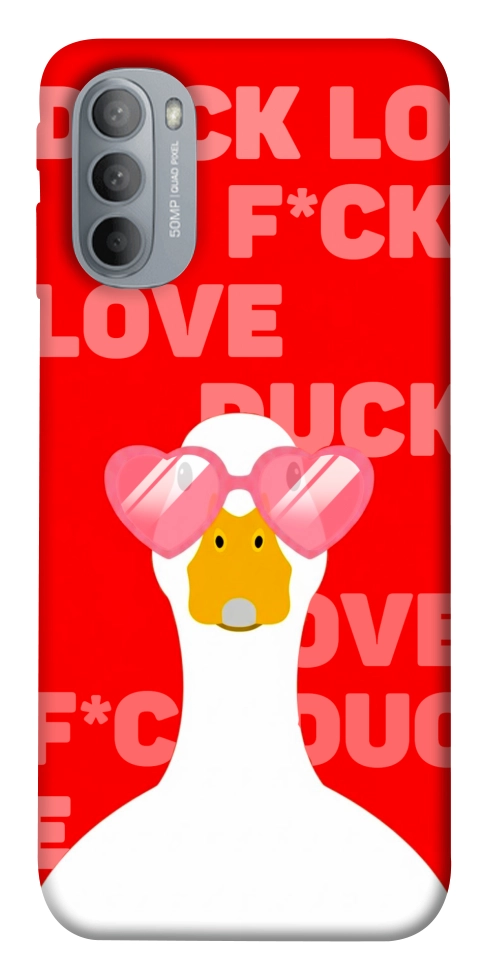 Чехол Lovely duck для Motorola Moto G31