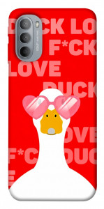 Чохол Lovely duck для Motorola Moto G31