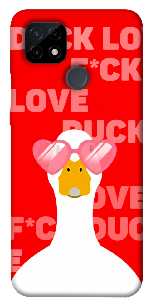 Чехол Lovely duck для Realme C21