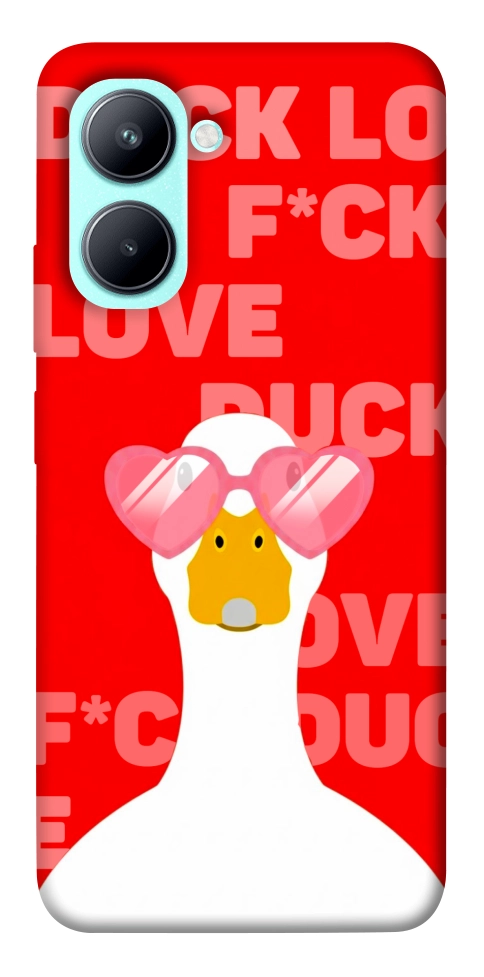 Чехол Lovely duck для Realme C33