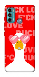Чехол Lovely duck для Motorola Moto G60