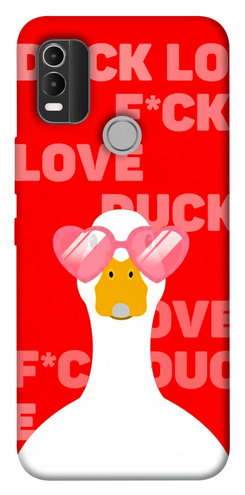 Чехол Lovely duck для Nokia C21 Plus
