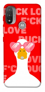 Чохол Lovely duck для Motorola Moto E20