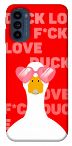 Чехол Lovely duck для Motorola Moto G41
