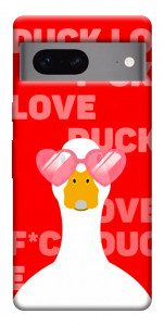 Чехол Lovely duck для Google Pixel 7