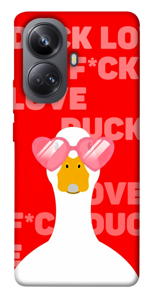 Чехол Lovely duck для Realme 10 Pro+