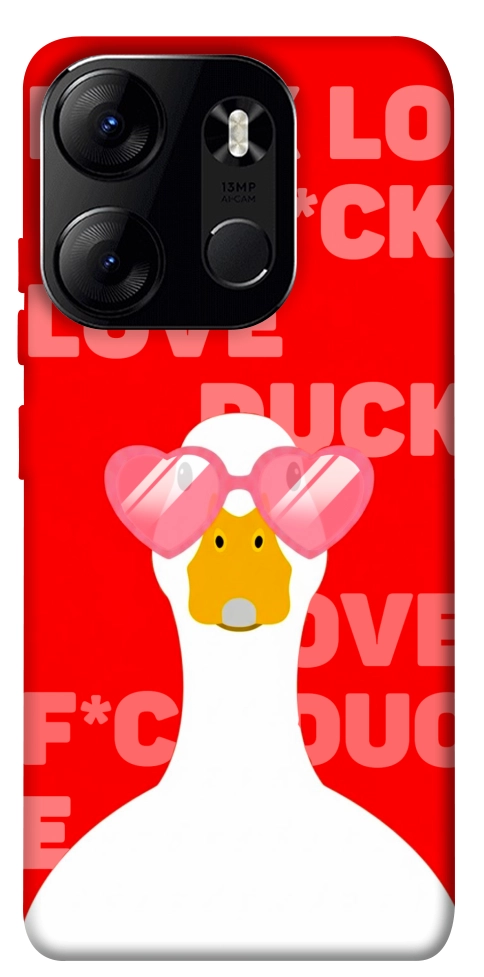 Чехол Lovely duck для Tecno Spark Go 2023