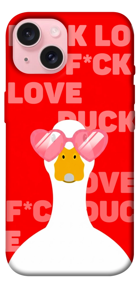 Чехол Lovely duck для iPhone 15