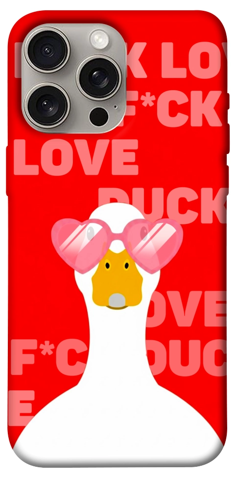 Чехол Lovely duck для iPhone 15 Pro Max