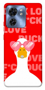 Чехол Lovely duck для Motorola Edge 40