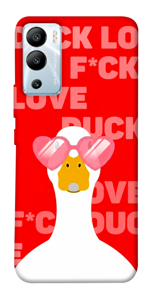 Чехол Lovely duck для Infinix Hot 12i