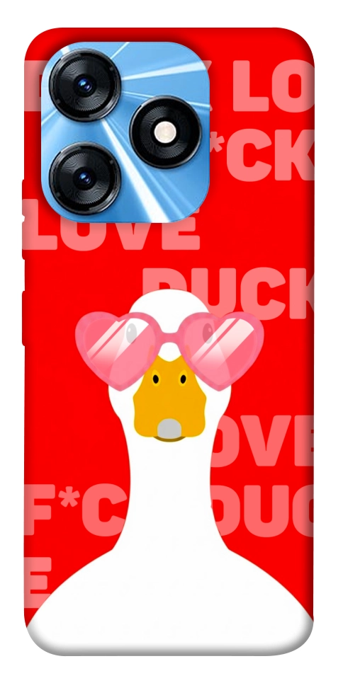 Чохол Lovely duck для TECNO Spark 10