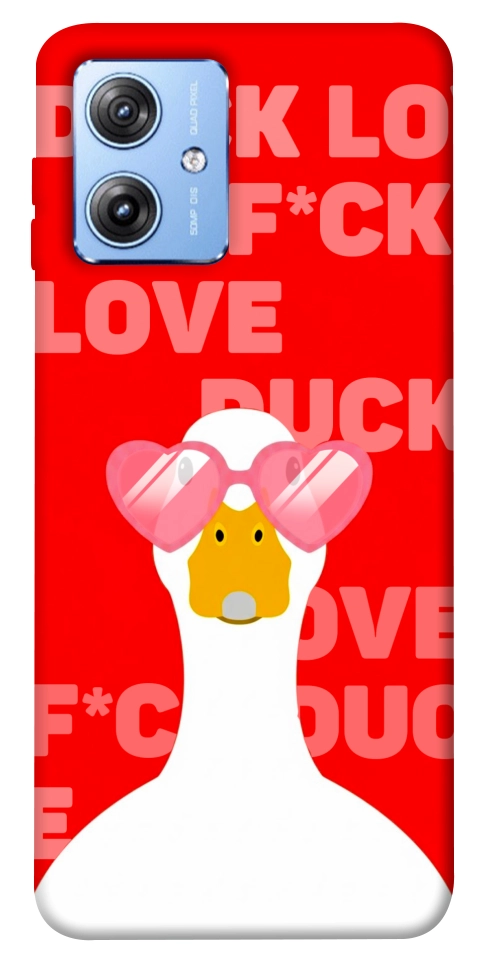 Чехол Lovely duck для Motorola Moto G84