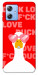 Чехол Lovely duck для Motorola Moto G84