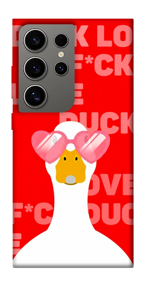 Чехол Lovely duck для Galaxy S24 Ultra