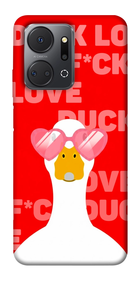 Чехол Lovely duck для Huawei Honor X7a