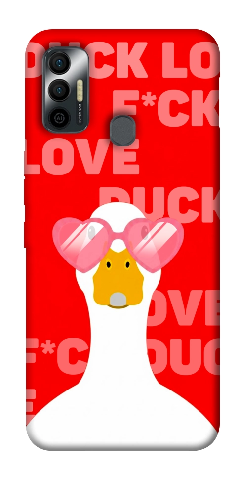 Чехол Lovely duck для TECNO Spark 7