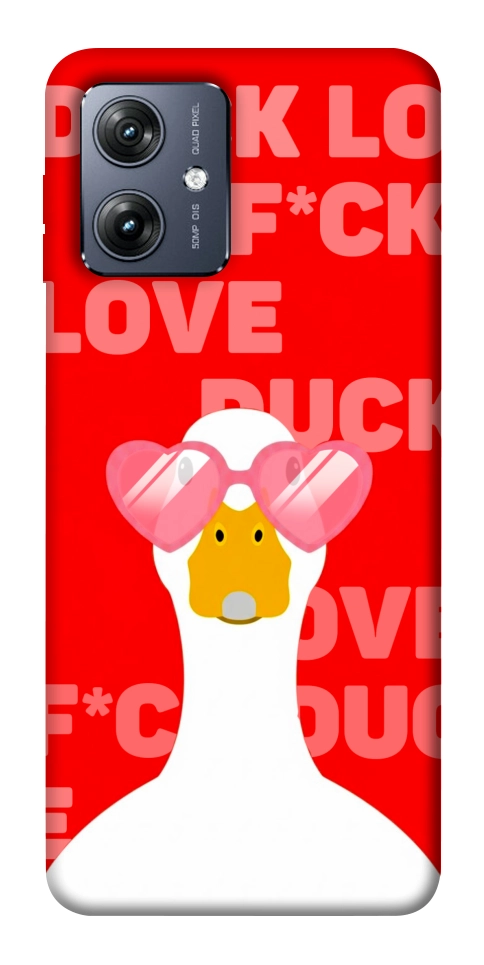 Чехол Lovely duck для Motorola Moto G54