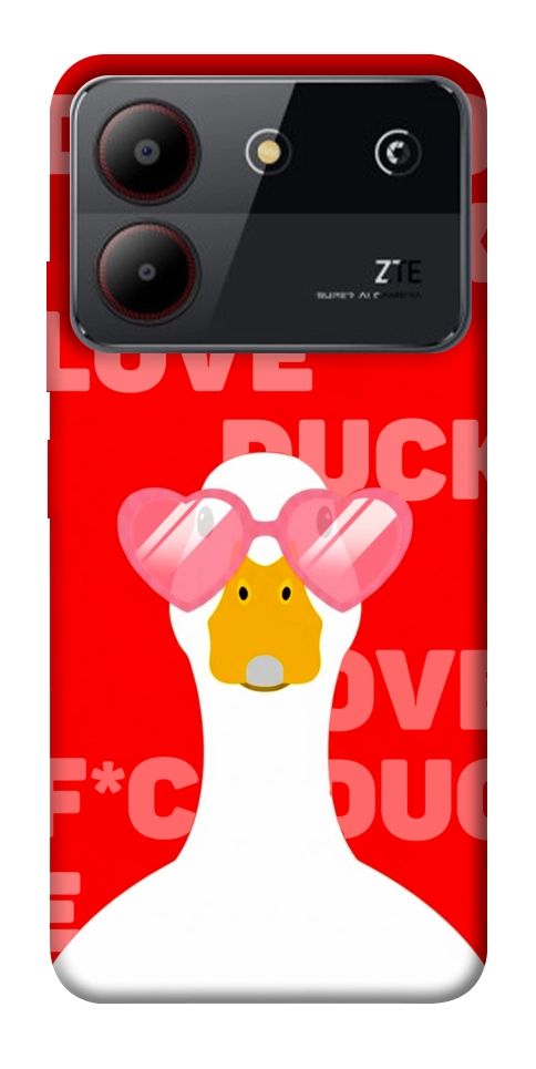 Чехол Lovely duck для ZTE Blade A54 4G