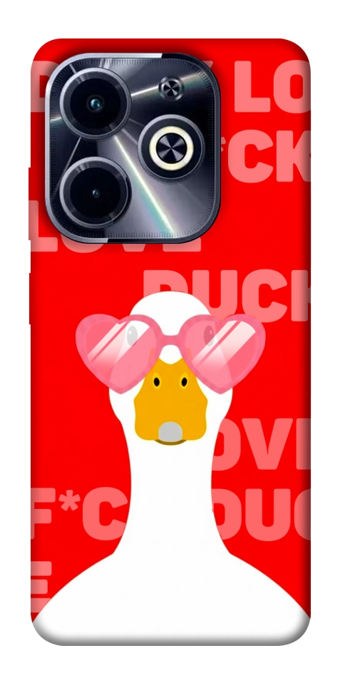 Чехол Lovely duck для Infinix Hot 40i