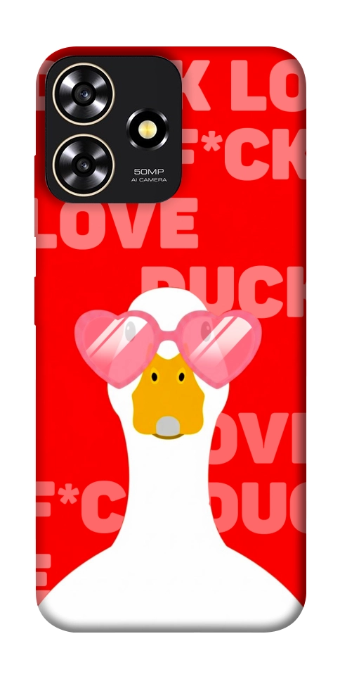 Чехол Lovely duck для ZTE Blade A73 4G