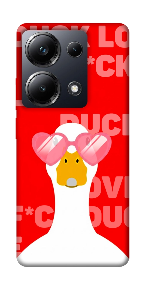 Чехол Lovely duck для Xiaomi Poco M6 Pro 4G