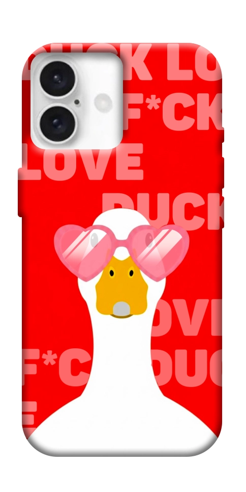 Чехол Lovely duck для iPhone 16 Plus