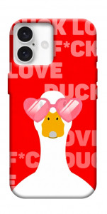 Чехол Lovely duck для iPhone 16 Plus
