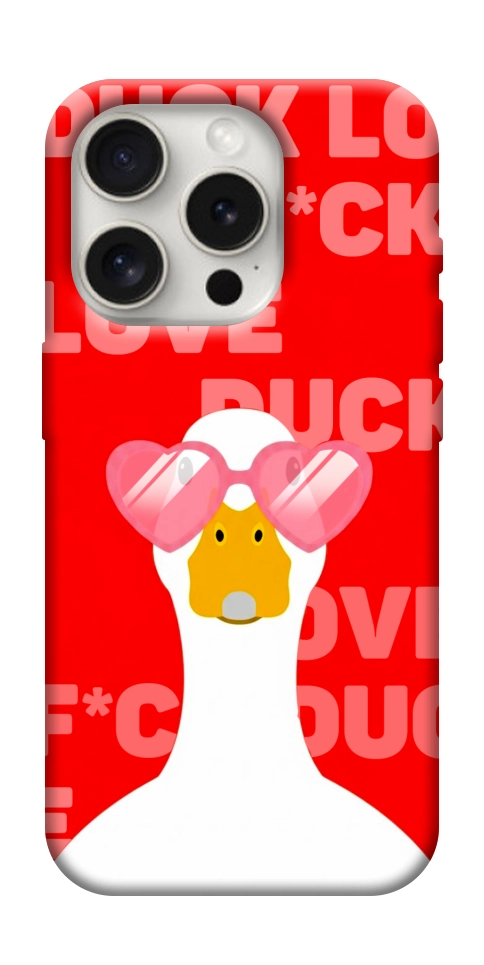 Чехол Lovely duck для iPhone 16 Pro