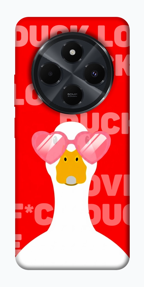 Чехол Lovely duck для Xiaomi Redmi 14C