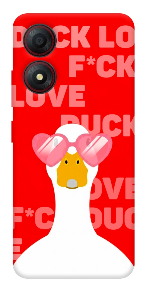 Чехол Lovely duck для ZTE Blade A34 4G
