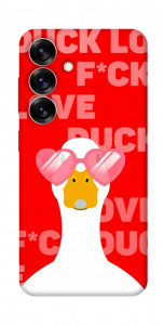 Чехол Lovely duck для Galaxy S25