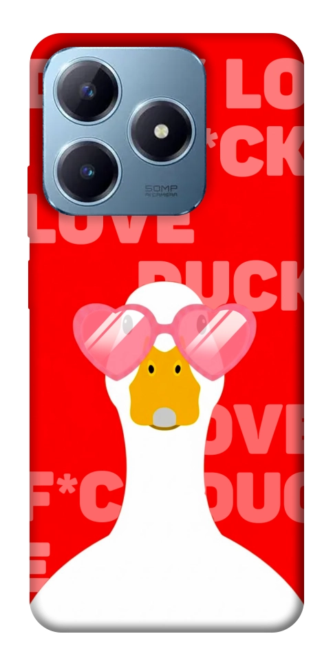 Чехол Lovely duck для Realme C63 4G