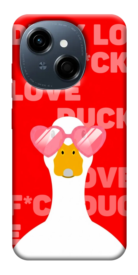 Чехол Lovely duck для TECNO Spark Go 1 (KL4)