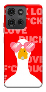 Чехол Lovely duck для Motorola Moto G75 5G