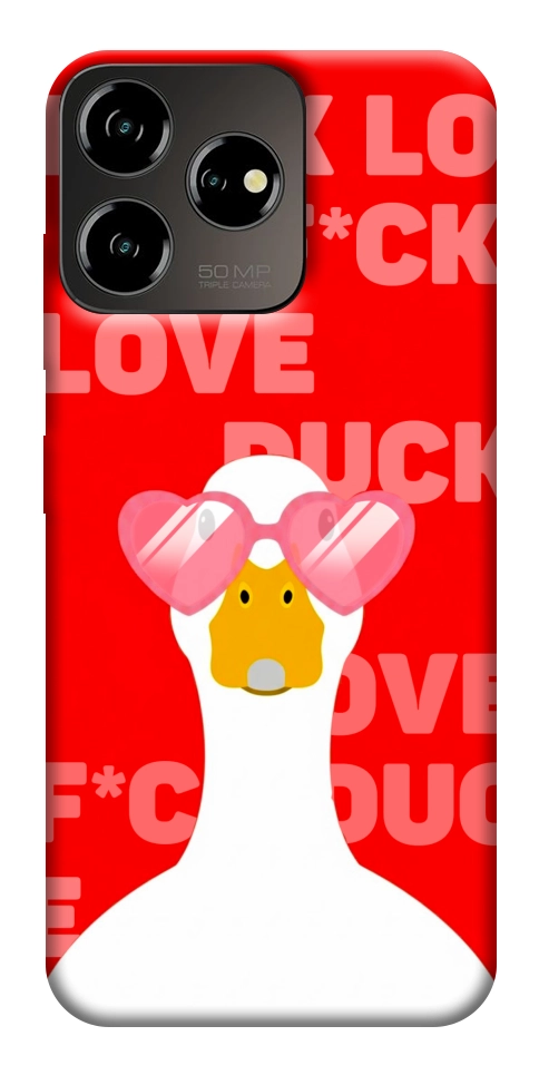 Чохол Lovely duck для ZTE Blade V50 Design 4G