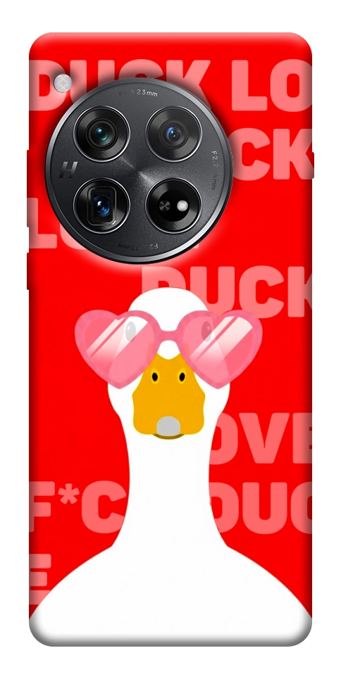 Чехол Lovely duck для OnePlus 12