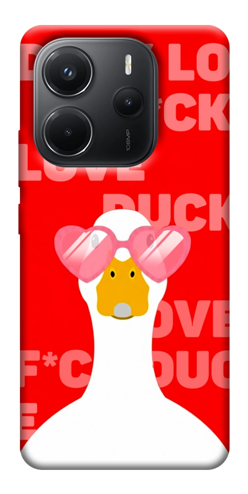 Чехол Lovely duck для Xiaomi Redmi Note 14 4G (Europe version)