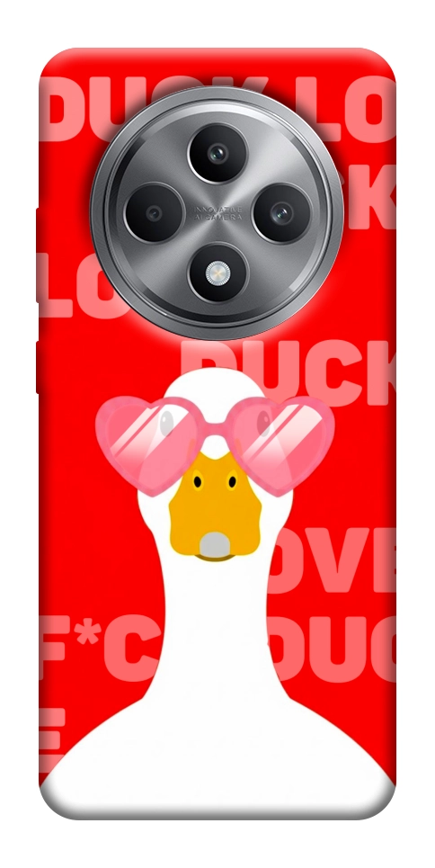 Чехол Lovely duck для Oppo Reno 12 F 4G