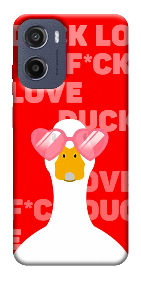 Чехол Lovely duck для Motorola Moto G05