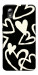 Чохол Black and white hearts для ZTE Blade A3 (2019)