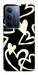 Чехол Black and white hearts для Realme C75x