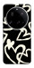 Чехол Black and white hearts для Xiaomi 15 Ultra