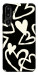 Чохол Black and white hearts для Galaxy F16 5G